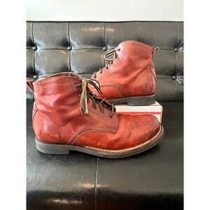 Frye | Shoes | Frye James Lug Wingtip Leather Lace Up Boots  display picture 3